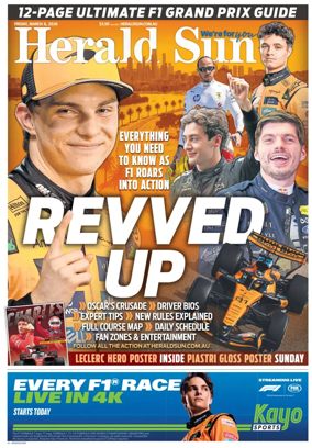 Cover of Herald Sun