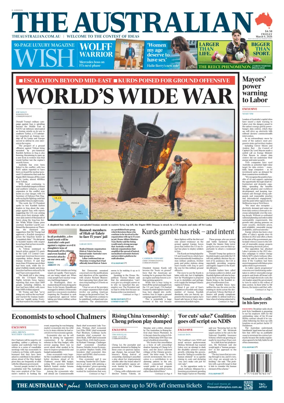 Cover of The Australian