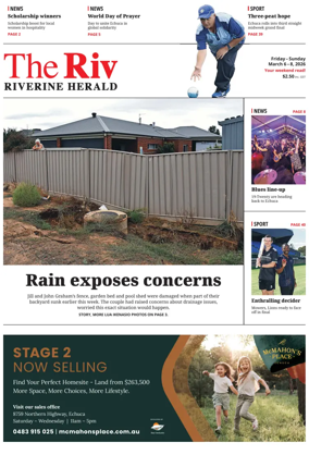Cover of The Riverine Herald