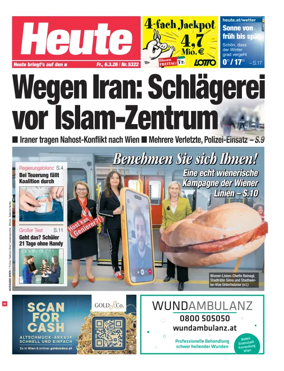 Cover of Heute - Wien Ausgabe