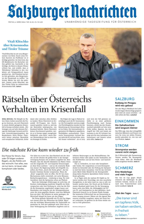Cover of Salzburger Nachrichten