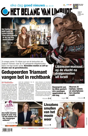 Cover of Het Belang van Limburg