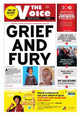 Cover of The Voice (Botswana)