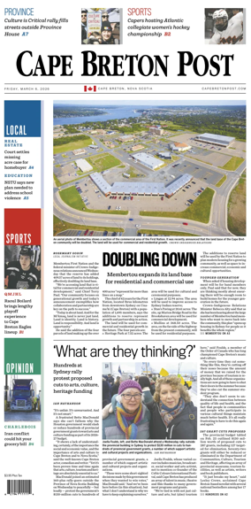 Cover of Cape Breton Post