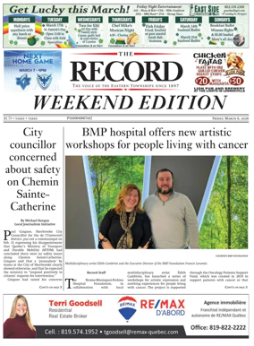 Cover of Sherbrooke Record