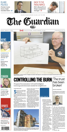 Cover of The Guardian (Charlottetown)
