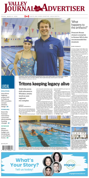 Cover of Valley Journal Advertiser