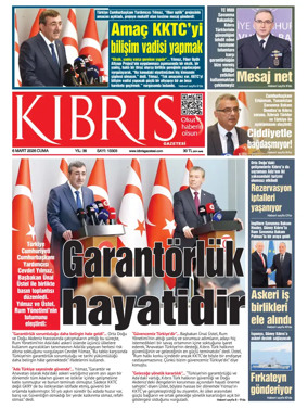 Cover of Kibris Gazetesi
