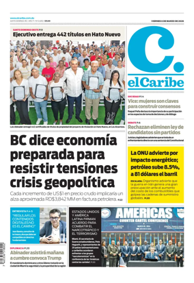 Cover of El Caribe