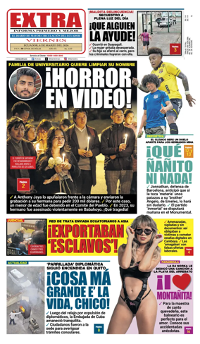 Cover of Diario Extra
