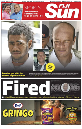 Cover of Fiji Sun