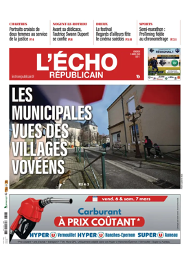 Cover of L'Echo Republicain