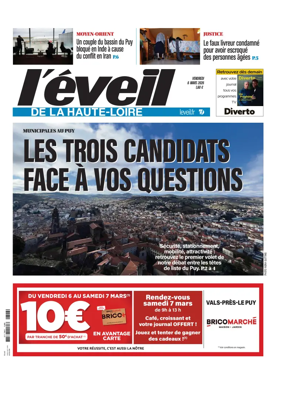 Cover of L'Eveil de la Haute-Loire