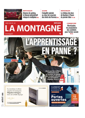 Cover of La Montagne (Montlucon)