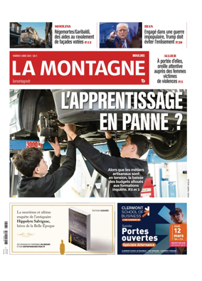 Cover of La Montagne (Moulins)