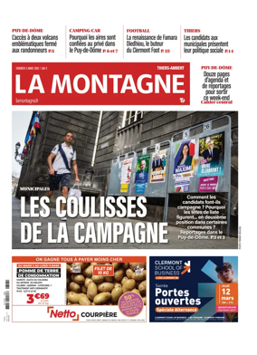 Cover of La Montagne (Thiers-Ambert)