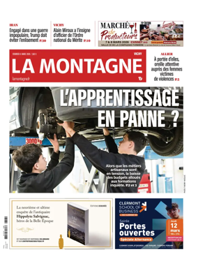 Cover of La Montagne (Vichy)