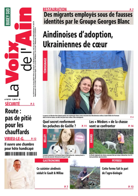 Cover of La Voix de l’Ain Belley