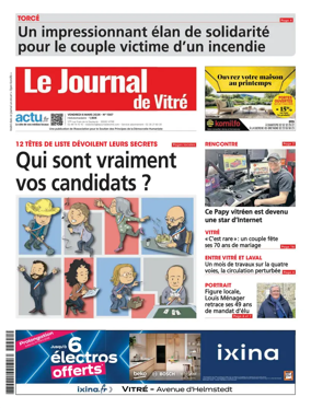 Cover of Le Journal de Vitre