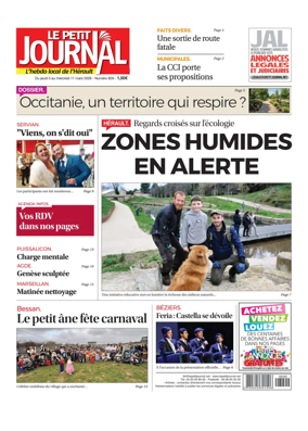 Cover of Le Petit Journal - L'hebdo local de l'Herault