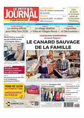 Cover of Le Petit Journal - L'hebdo local du Gers