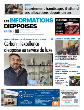 Cover of Les Informations Dieppoises