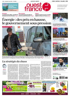 Cover of Ouest France (Caen - Bayeux - Falaise - Vire)