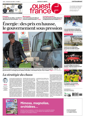 Cover of Ouest France (Chateaubriant)