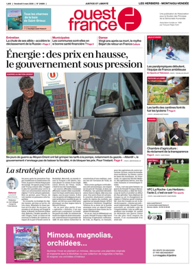 Cover of Ouest France (Les Herbiers / Montaigu)