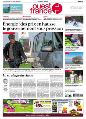 Cover of Ouest France (Manche)