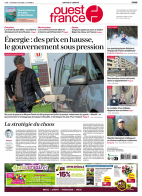 Cover of Ouest France (Orne)