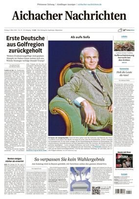 Cover of Aichacher Nachrichten
