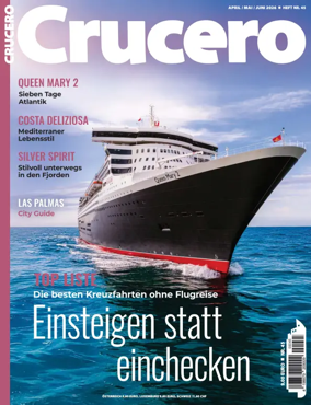Cover of Crucero - Das Kreuzfahrtmagazin