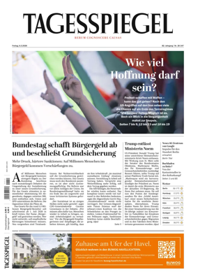 Cover of Der Tagesspiegel