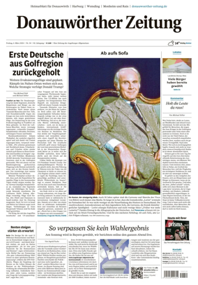 Cover of Donauwoerther Zeitung