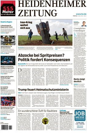 Cover of Heidenheimer Zeitung