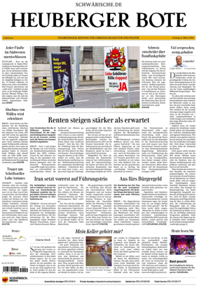 Cover of Heuberger Bote