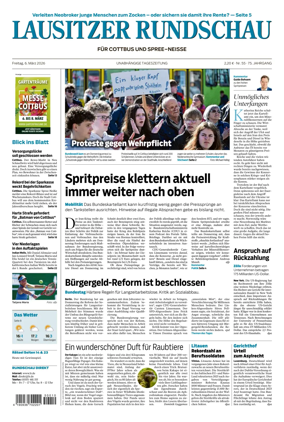 Cover of Lausitzer Rundschau