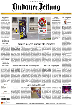 Cover of Lindauer Zeitung