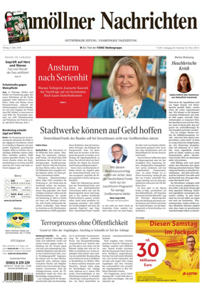 Cover of Ostthuringer Zeitung (Schmolln)