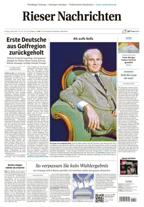 Cover of Rieser Nachrichten