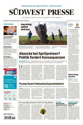Cover of Sudwest Presse