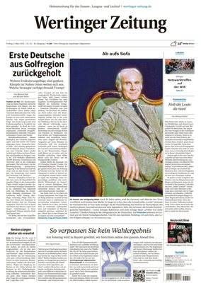Cover of Wertinger Zeitung