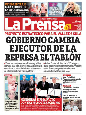 Cover of Diario La Prensa