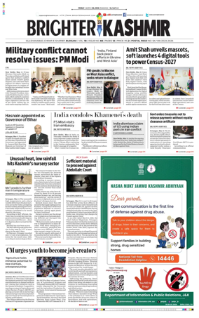 Cover of Brighter Kashmir