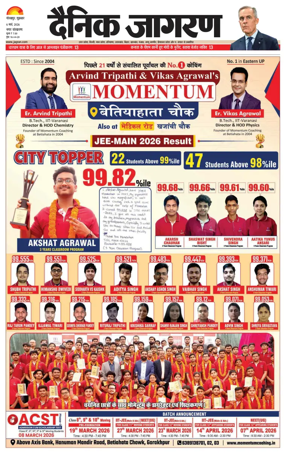 Cover of Dainik Jagran - Gorakhpur