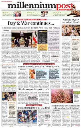 Cover of Millennium Post