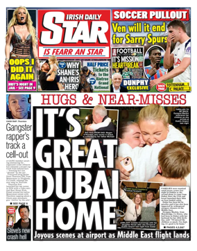 Cover of Irish Daily Star