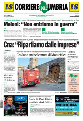 Cover of Corriere dell Umbria