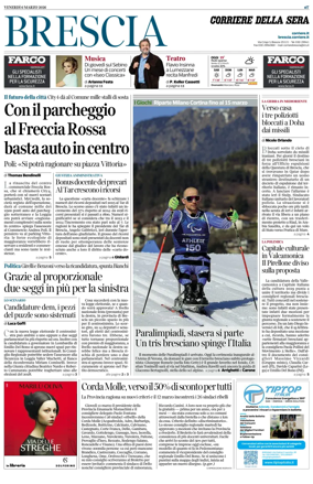 Cover of Corriere della Sera (Brescia)